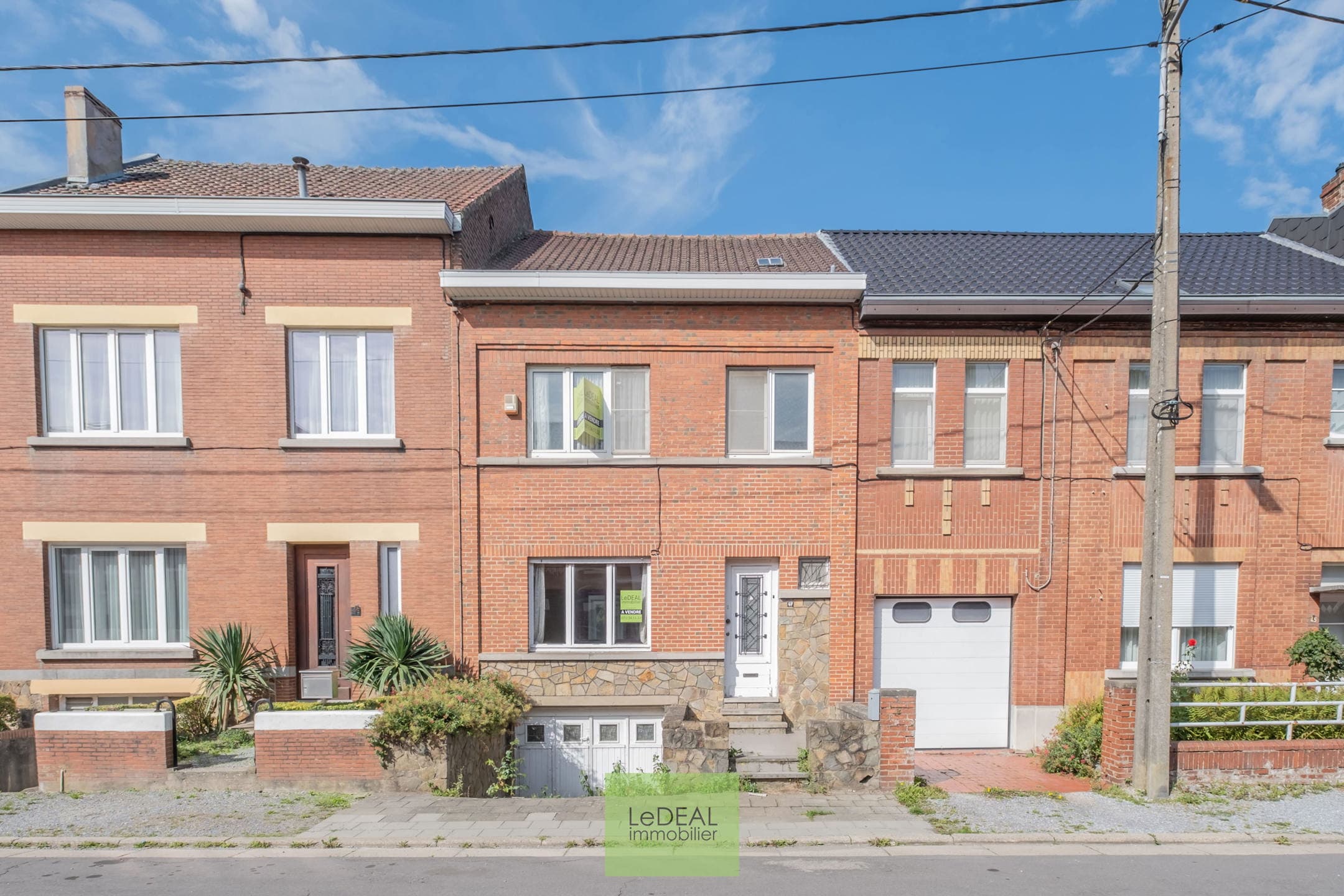 Maison à Mont-sur-Marchienne : Maison 3ch avec terrasse/jardin/garage/PEB D